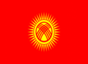 Flag of Kyrgyzstan