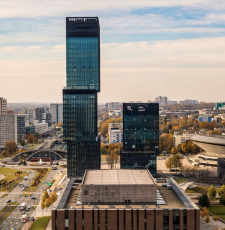 A view of Katowice, Poland.